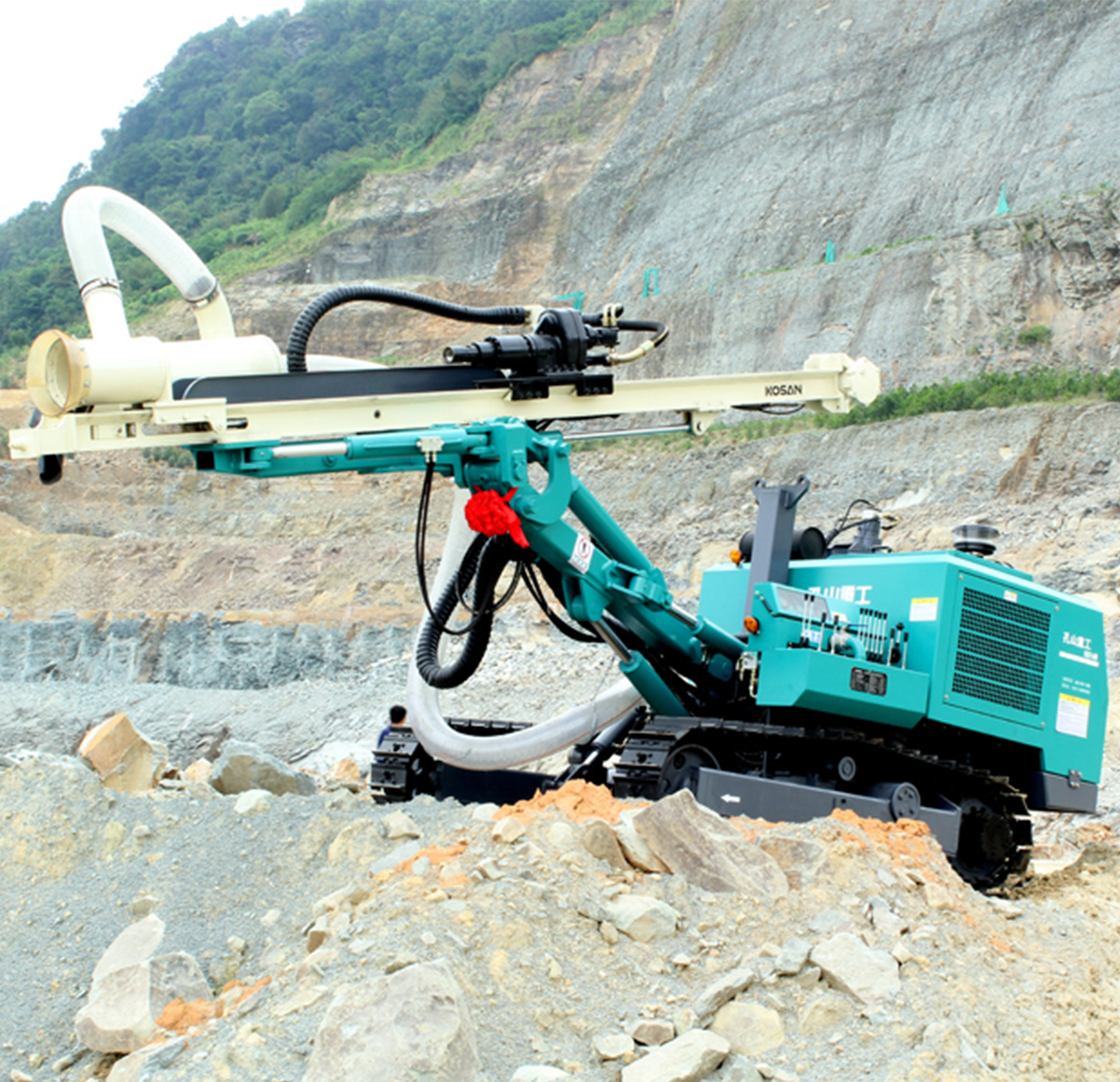 孔山KS168潛孔鉆機